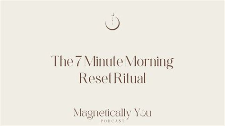 Discover The Secrets Of Dr. Sam's 7-Minute Morning Ritual