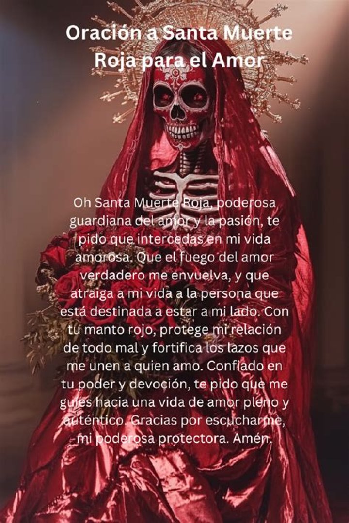 Exploring Oracion A La Santa Muerte